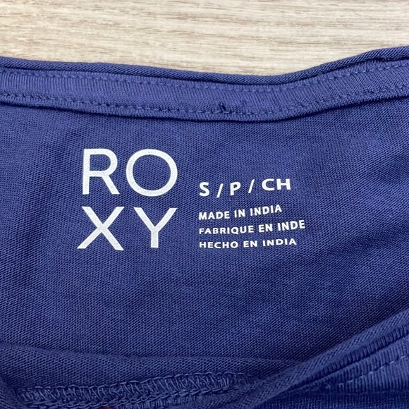 EUC Roxy Purple Short Sleeve Women’s Graphic Tee - Surf Please! 🌴 Size Small - Picture 8 of 14